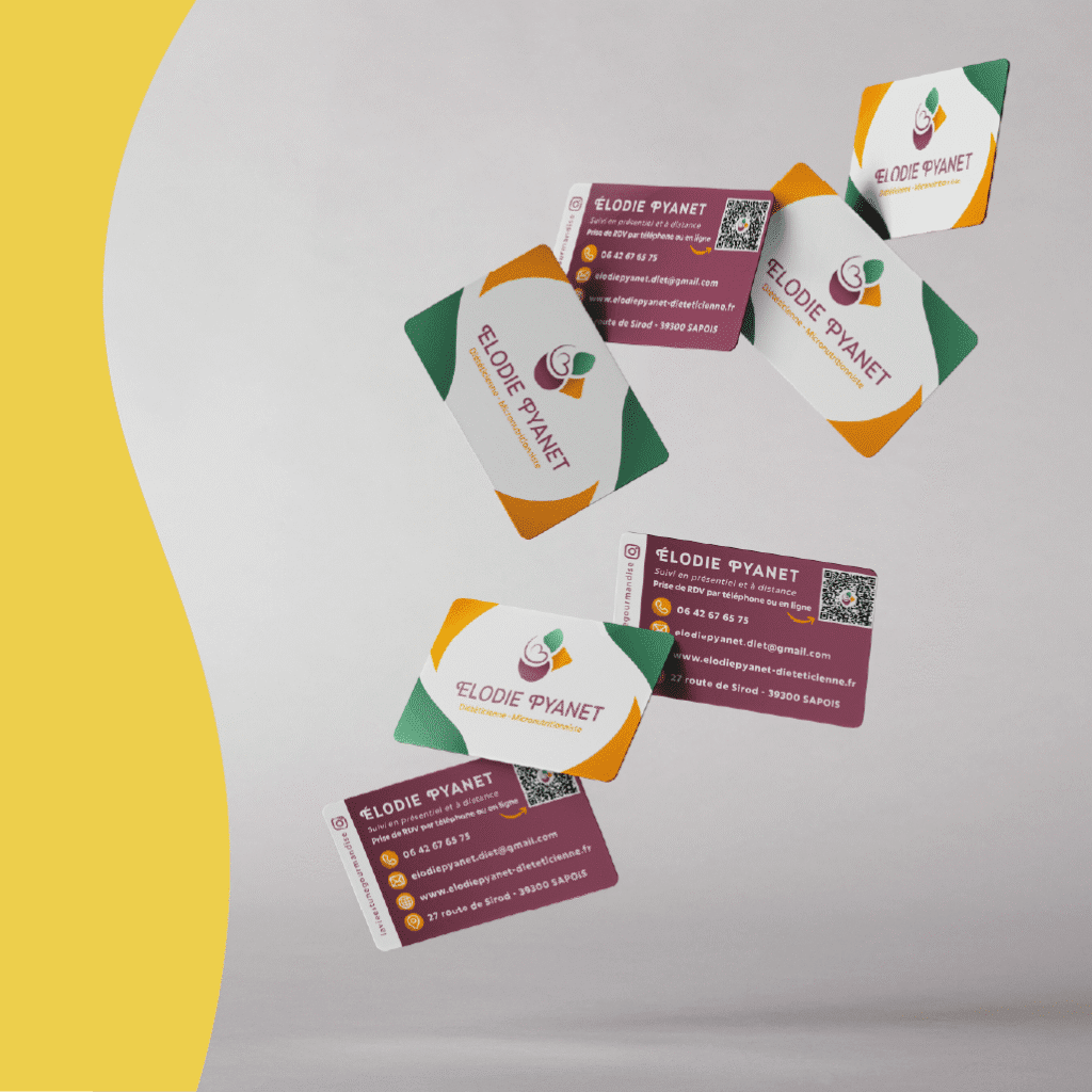 Refonte de l'identité visuelle D'Elodie Pyanet